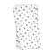 Smarty Had A Party White with Silver Dots Paper Dinner Napkins 600 Napkins, 600PK 2193-CASE - alternate 2